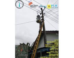 Pusat Tangga PLN Slidingg Fiberglass 9.6 Meter Feet - Banjarmasin