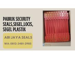 Segel Plastik Security Seals Locis - Pesisir Selatan