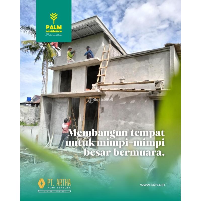 Dijual Rumah Purwomartani Kalasan 2 Kamar SHM Hadap Selatan - Sleman