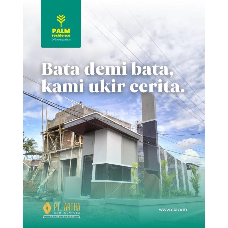 Dijual Rumah Purwomartani Kalasan 2 Kamar SHM Hadap Selatan - Sleman