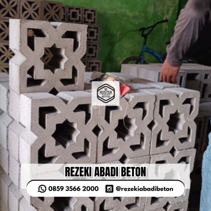 Roster Beton dari Pasir Merapi di Jekulo - Kudus