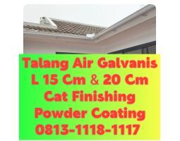 Talang Air Galvanis Metal Anti Karat Cat Powder Coating - Kudus