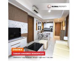 Disewakan Apartemen Taman Anggrek Residences 2 Bed, Fully Furnished, Lantai Atas - Jakarta Barat