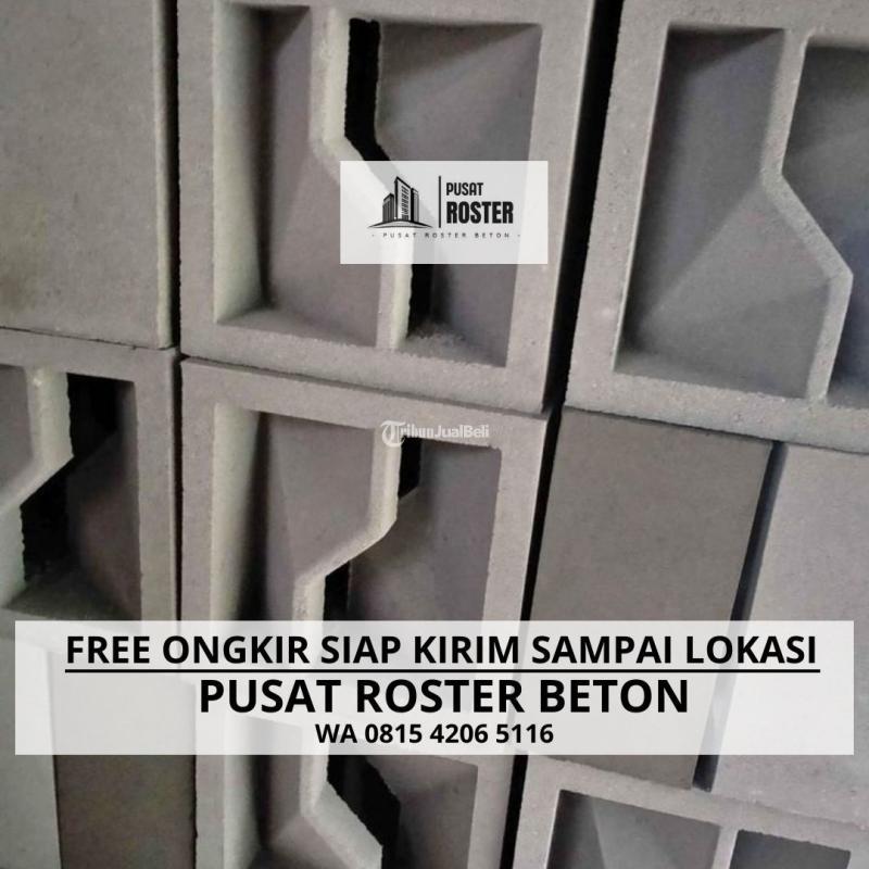 Roster Beton Anti Tampias 20x20 di Sukodono - Sidoarjo