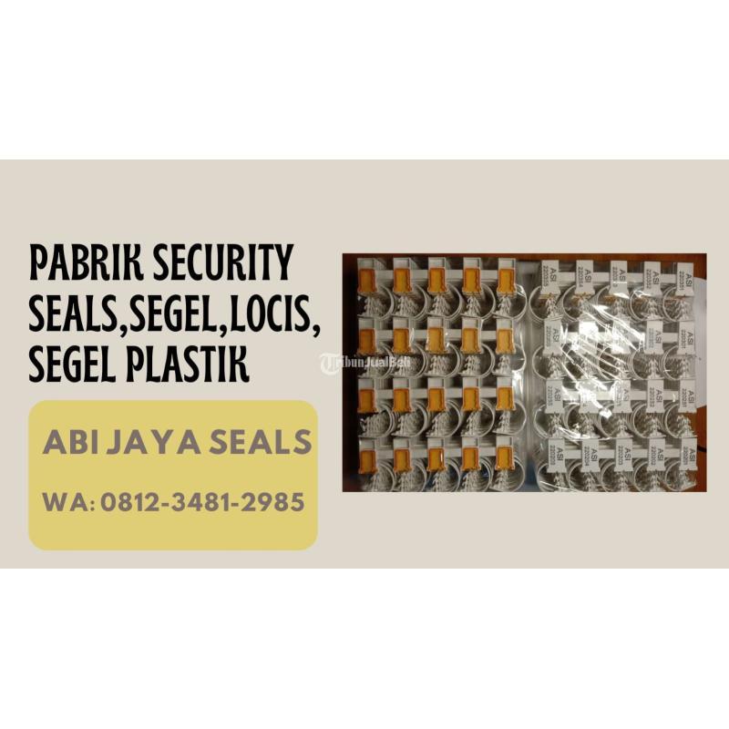 Segel Plastik Security Seals Locis - Sijunjung