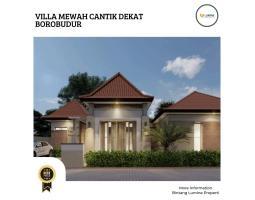 Jual Villa Mewah Cantik Luas 252 m2 Dekat Borobudur - Magelang