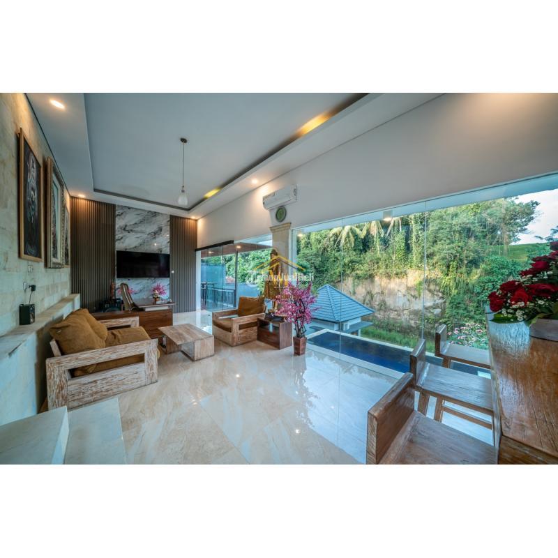 Dijual Villa Mewah 3KT 2KM SHM View Sungai di Tabanan Dekat Gor Debes, Bali - Tabanan