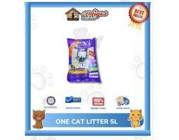 Pasir Kucing One Cat 5 Liter Amigos Petshop - Makassar