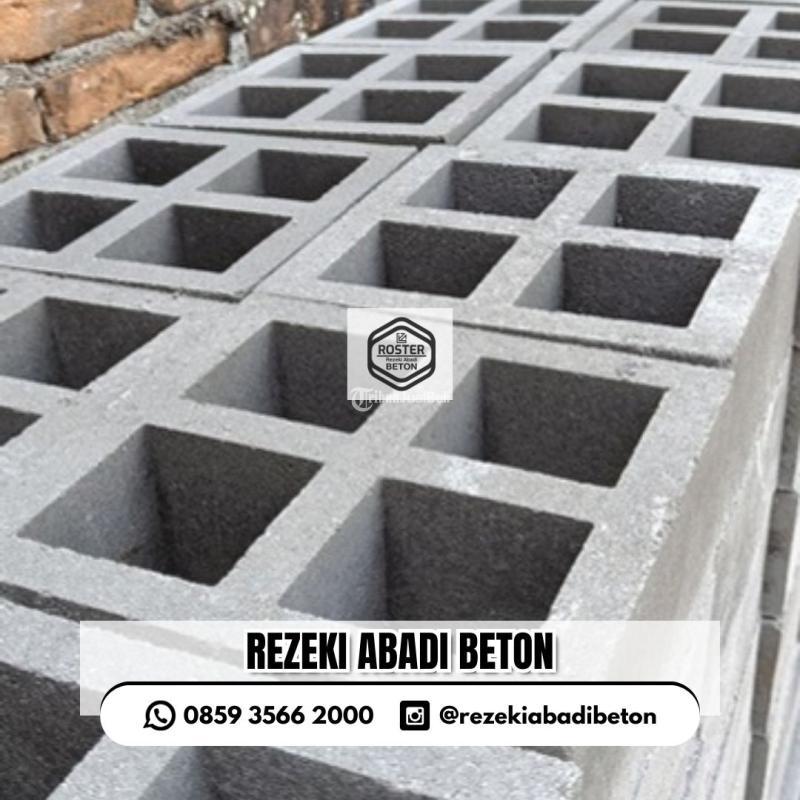 Roster Beton 20x20 Unggulan di Godean - Sleman