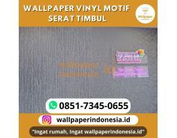 Wallpaper Vinyl Motif Serat Timbul - Malang Kota