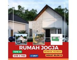 Dijual Rumah Murah Jogja Strategis 2KT 1KM SHM Di Berbah Dekat Jalan Solo, Janti, JEC, Gedong Kuning - Sleman