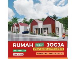 Dijual Rumah Scandinavian 2KT 1KM SHM di Karangmojo Wonosari Strategis Bisa KPR SHM - Gunung Kidul