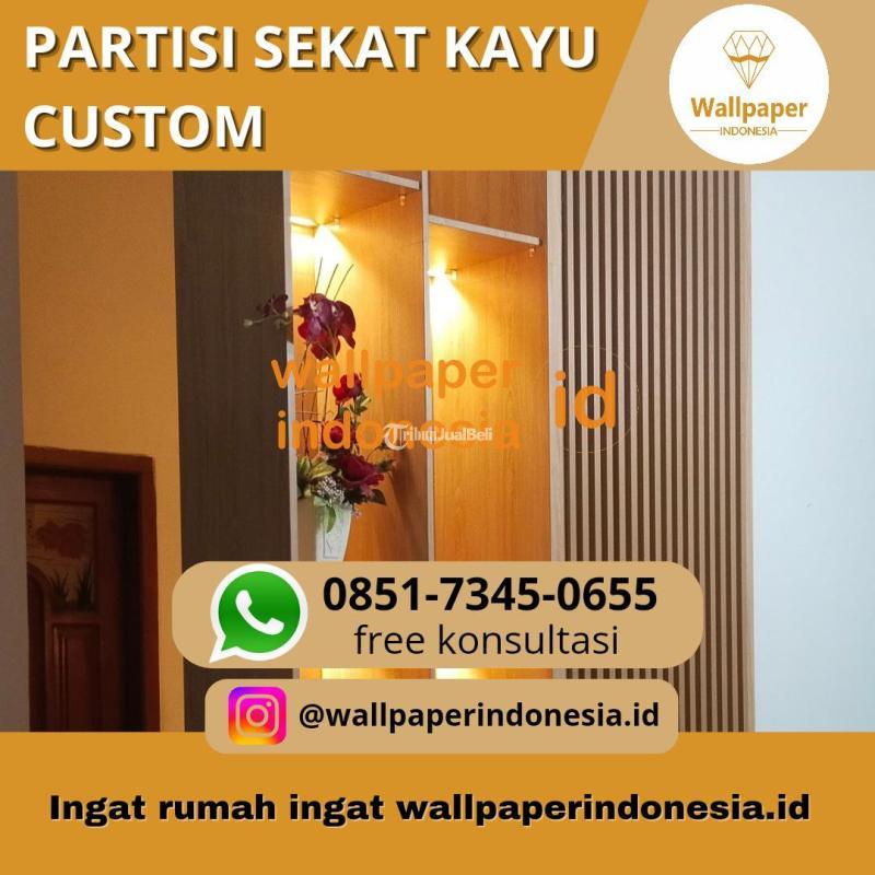 Partisi Sekat Kayu Custom  - Malang