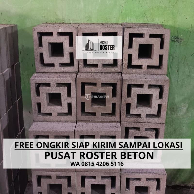 Roster Beton Dinding Model Minimalis di Lakarsantri - Surabaya