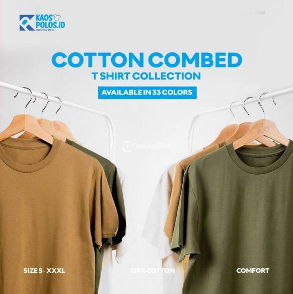 Supplier Kaos Polos Indonesia di Bekasi Kota - Tribun JualBeli