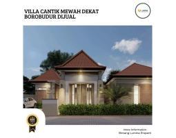 Villa Cantik Mewah Luas 252 m2 Baru Dekat Borobudur Dijual - Magelang