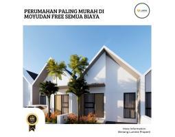 Jual Rumah tipe 36 Baru Perumahan Paling Murah Di Moyudan Free Semua Biaya - Sleman