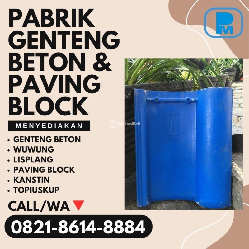 Genteng Cor Flat Beton - Malang