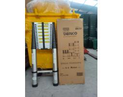 Tangga Single Teleskopik Ukuran 8 meter TLA 19A Denko - Surabaya