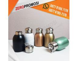 Mini Vacuum Cup Stainless Coffe 280ml Cetak Logo - Tangerang