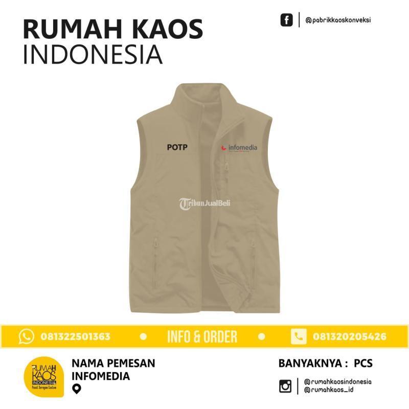 Seragam Custom Bordir Angkona Rompi Custom - Luwu Timur