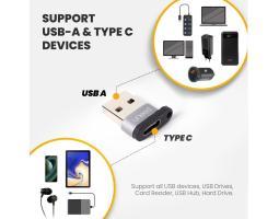 UNEED USB OTG 3.0 USB A to Type C Adapter Converter UAT02CA - Semarang Kota