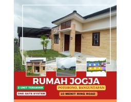 Jual Rumah Murah Tipe 36 Baru Cluster Di Banguntapan Dekat Jalan Wonosari Sblm Kids Fun - Bantul