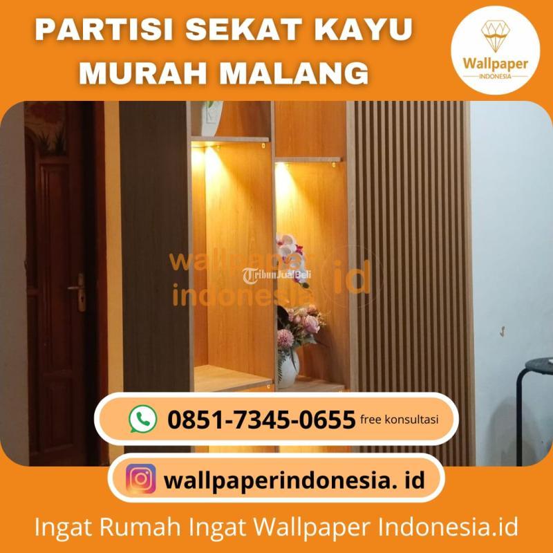 Partisi Sekat Kayu Murah - Malang Kota