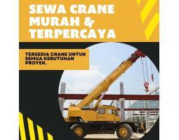 Jasa Sewa Crane Cepat dan Efisien di Harapan Mulya - Jakarta Pusat