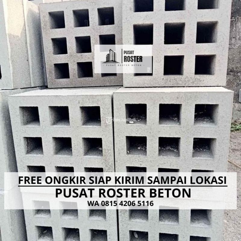 Roster Beton Pagar Teras Rumah di Tambaksari - Surabaya