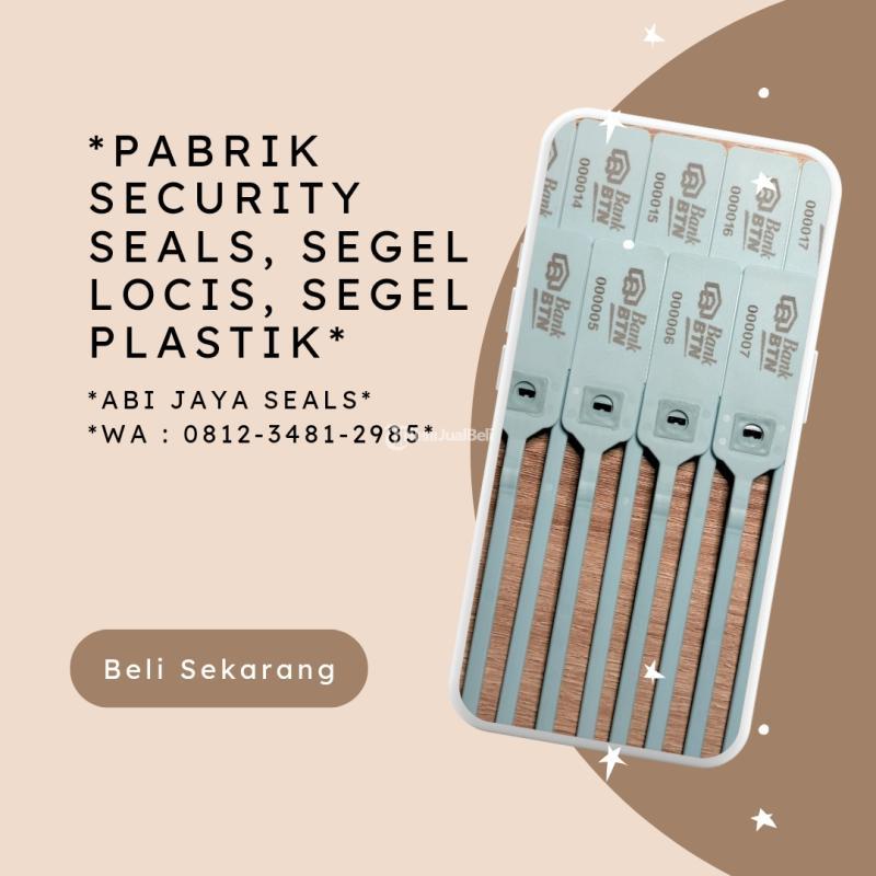  Segel Plastik Security Seals Locis - Karimun