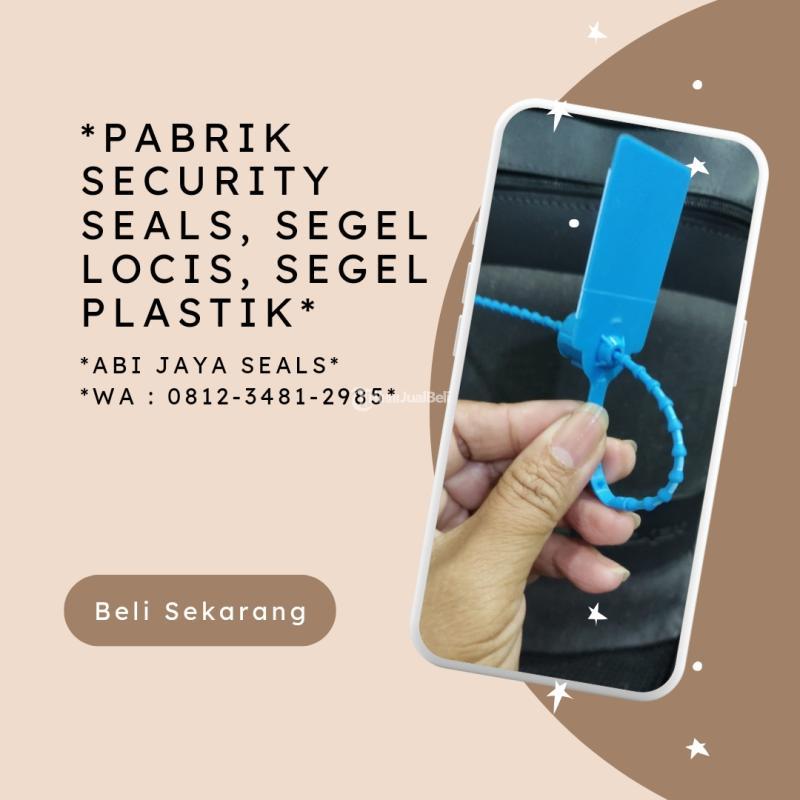 Segel Plastik Security Seals Locis - Kepulauan Anambas