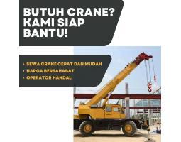 Sewa Crane Handal untuk Proyek di Gunung Sahari Utara - Jakarta Pusat