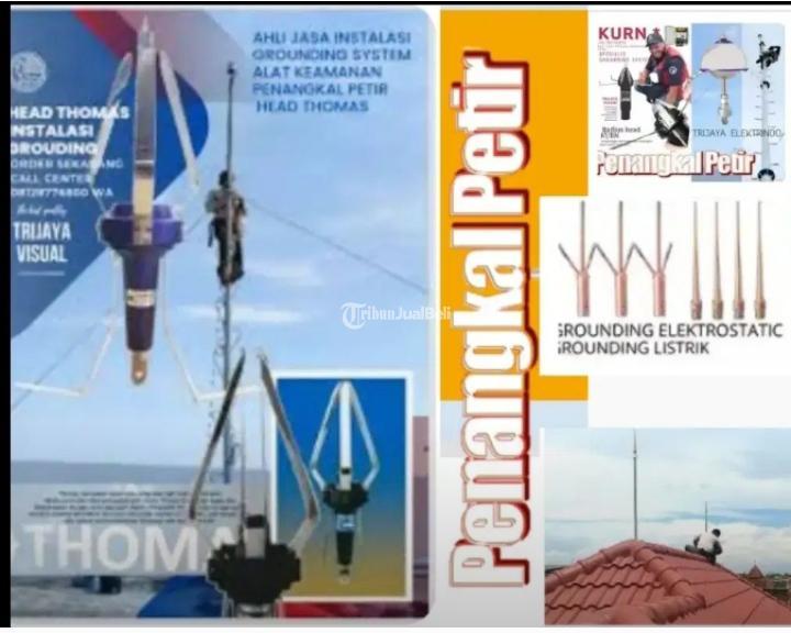 Instalasi Grounding Ahli Jasa Pasang Alat Penangkal Petir - Cirebon Kota