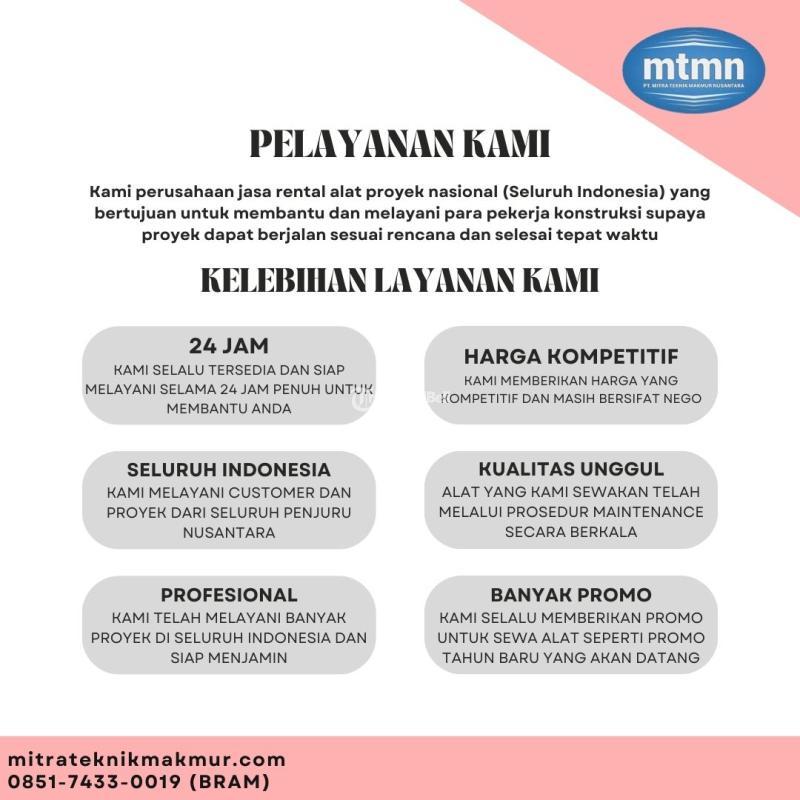 Sewa Lift Barang Alat Proyek - Bandung