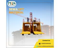 Sewa Lift Barang Berkualitas Material Proyek - Balikpapan 