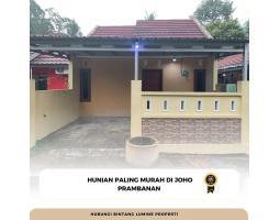  Dijual Rumah di Jogo Prambanan Tipe 40 2KT 1KM Legalitas SHM - Klaten 