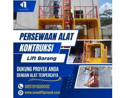 Sewa Lift Barang Kapasitas 1-4 Ton - Medan 