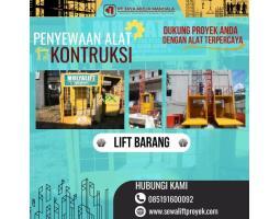 Sewa Lift Barang Kapasitas 1-4 Ton - Jakarta Selatan 