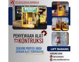 Sewa Lift Barang Kapasitas 1-4 Ton - Surbaya 