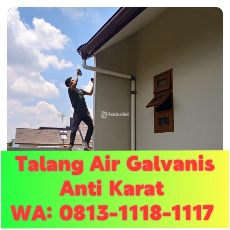 Talang Air Galvanis Tahan Lama Anti Karat - Gresik