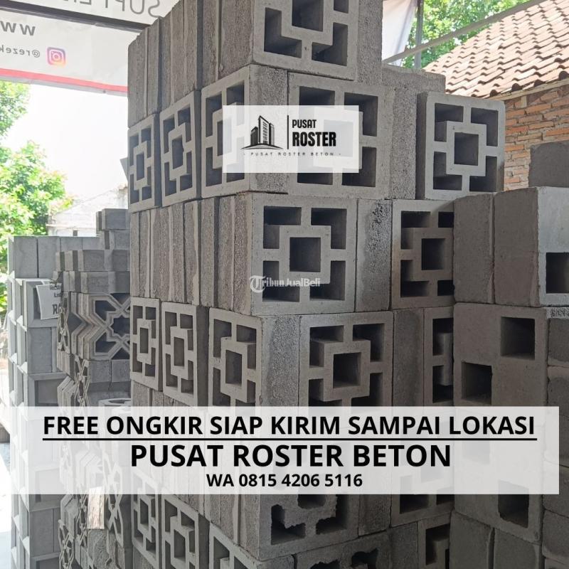 Roster Beton Dinding Estetik Di Tenggilis Mejoyo - Surabaya