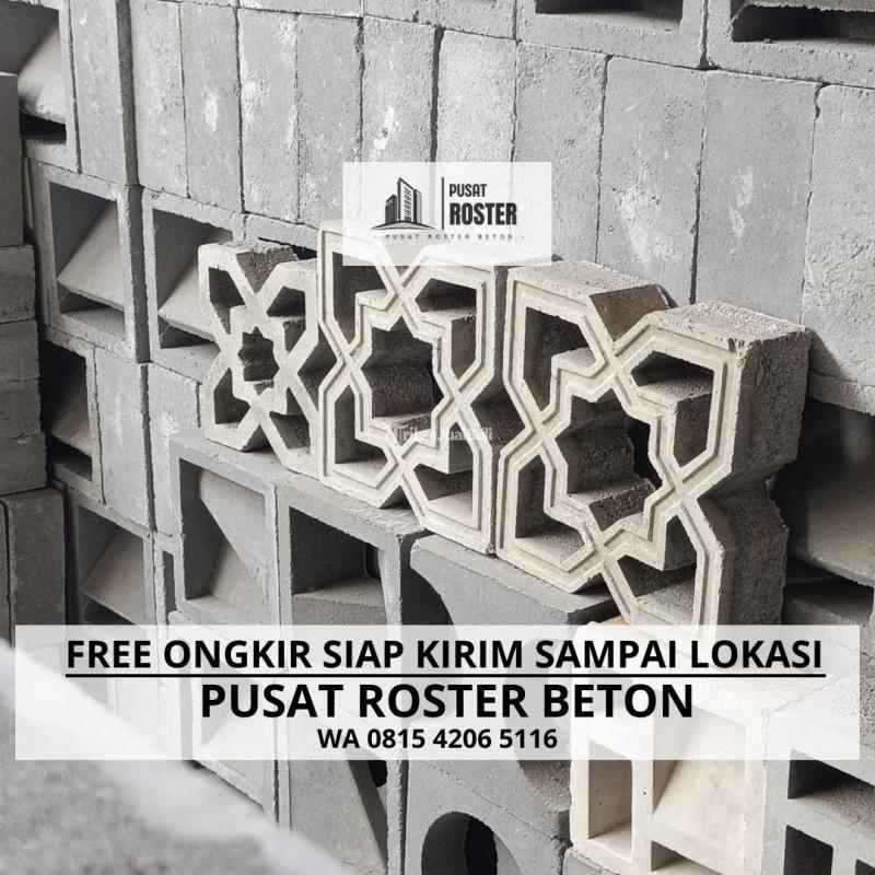 Roster Beton Pagar Minimalis di Sukasari - Purwakarta