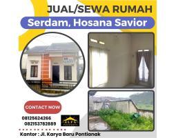 Dijual Rumah Tunggal Timur Hosana Savior Serdam - Pontianak