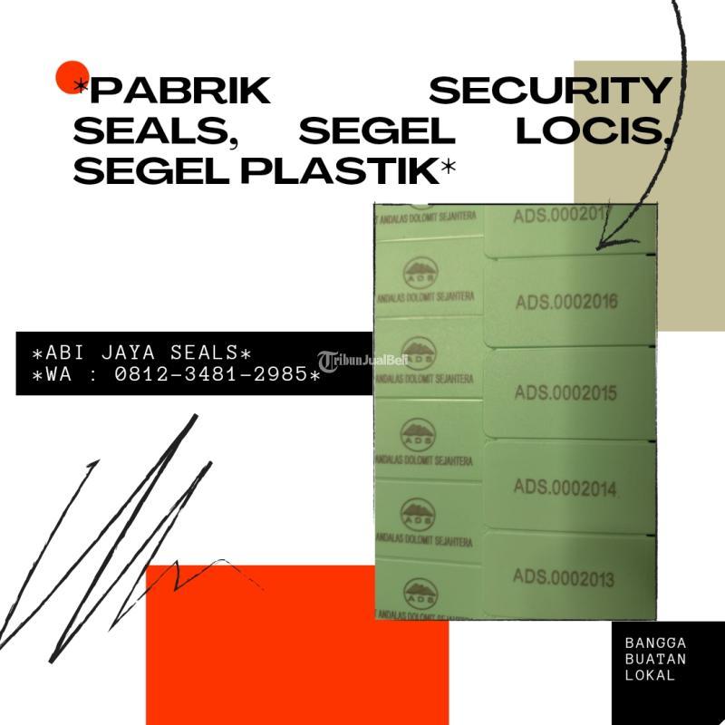 Segel Plastik Security Seals Locis - Alor