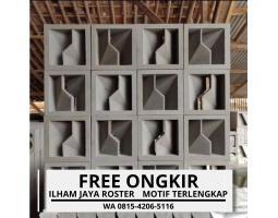 Roster Beton Cantik Anti Tampias di Wajak - Malang