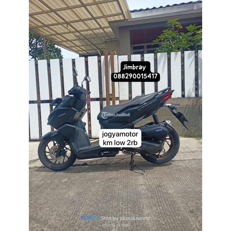 Dijual Sepeda Motor Honda Vario 160 CBS Grande, Warna Hitam, Tahun 2024, Kilometer Rendah, Pajak On, Pamulang - Tangerang Selatan