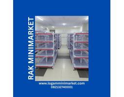 Rak Minimarket Termurah  Logam - Mataram 