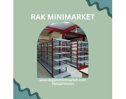 Rak Minimarket Terpercaya  Logam - Lombok Utara 
