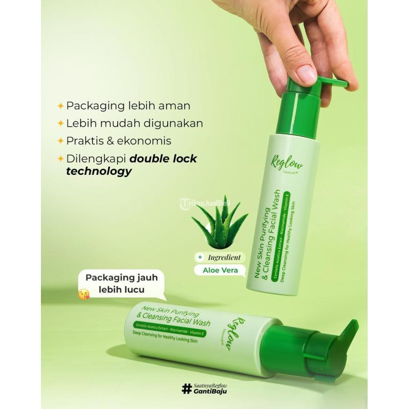 Reglow Skin Purifying and Cleansing  Facial Wash - Surabaya